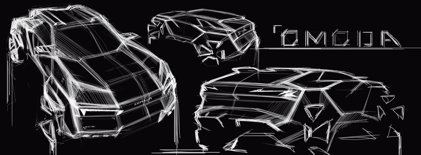 OMODA X Design Sketch
