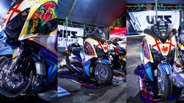 Modifikasi Yamaha XMAX asal Pangkep