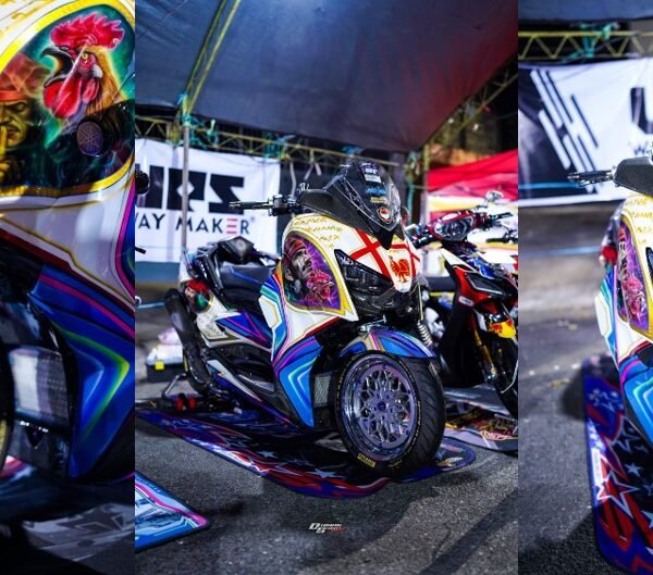Modifikasi Yamaha XMAX asal Pangkep