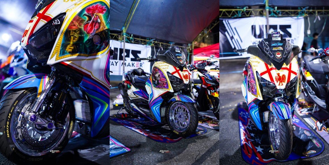 Modifikasi Yamaha XMAX asal Pangkep