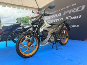 Begitu juga dengan Suzuki Satria F150